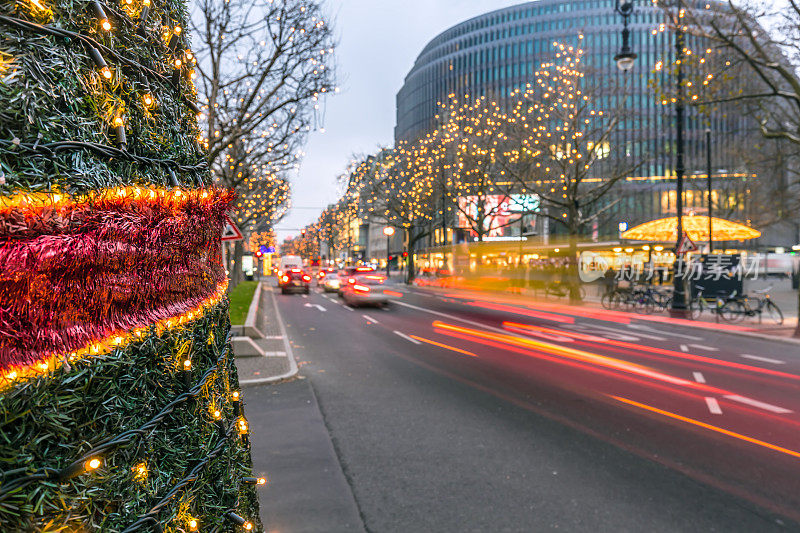 圣诞节时代Berlin Kurfürstendamm